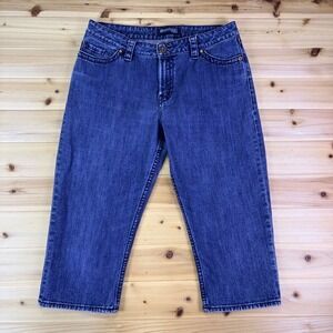 Bootheel Trading Co. Sheryl Crow Jeans Womens 10 Fairfax Relaxed Denim Capri